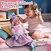 BABESIDE Mermaid Baby Doll Girl, 15-Inch Realistic Soft Baby Dolls with Shiny Mermaid Tail & Accessories, Cute Mermaid Toys for Girls Ages 3+ Kids, Christmas, Birthday