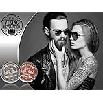 Viking Revolution Mustache Wax 2 Pack - Beard & Moustache Wax for Men - Strong Hold Helps Train Tame & Style (Citrus & Sandalwood, 2 pack) - Image 5
