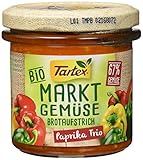 Tartex Bio Marktgemüse, Paprika Trio, 6er Pack (6 x 135 g)
