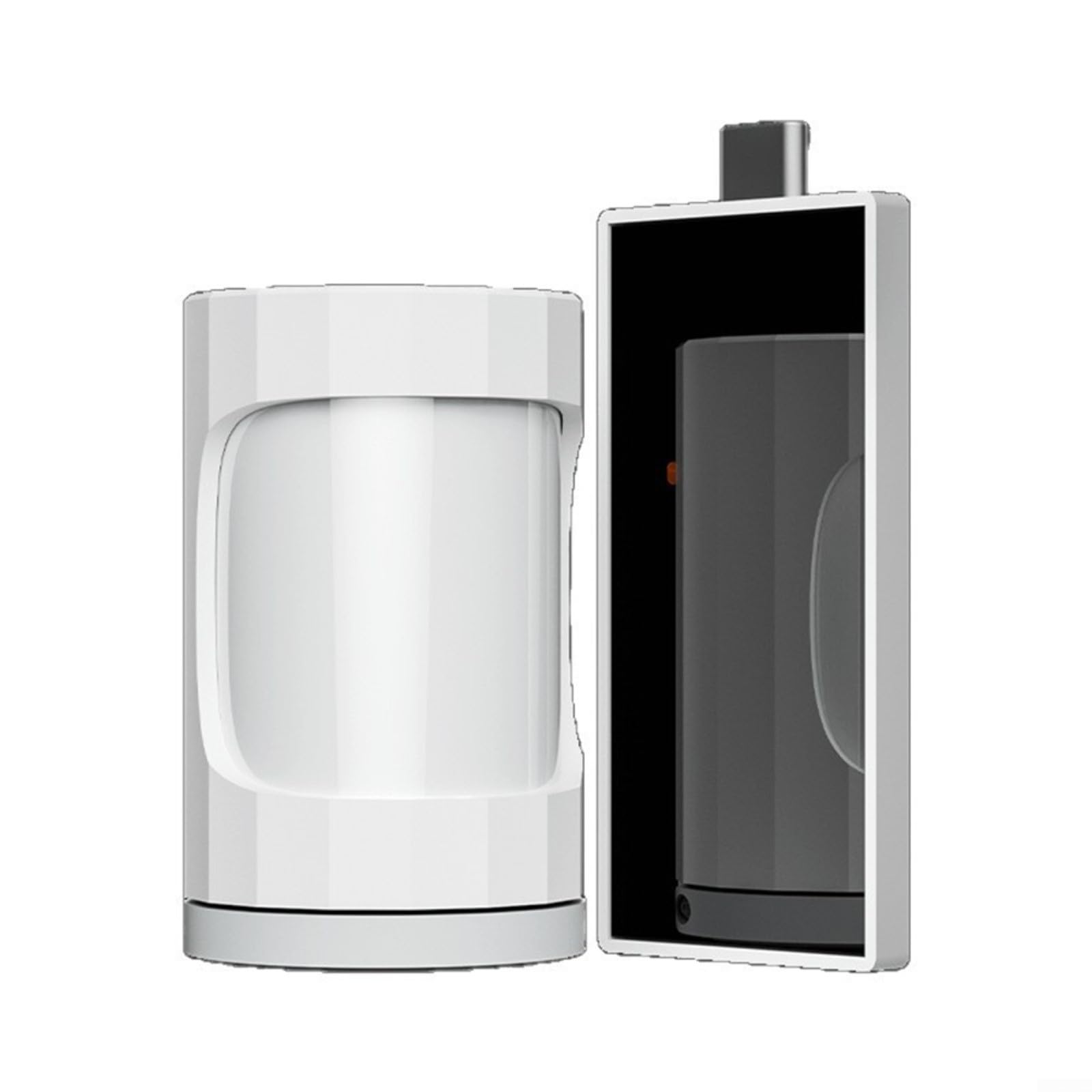 Sensor de presencia humano-cuerpo inteligente ES5 con infrarrojos y luz | Infrared & Light Sensing, CR2450 Or Type-C Power, 0-1000lux Adjustable, Compact Plastic Design, para mi Home Compatible