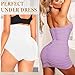 Werena Tummy Control Shapewear Panties For Women Seamless High Waist Shaping Body Shaper Girdle Underwear (#1 White (with bones),X-Large)