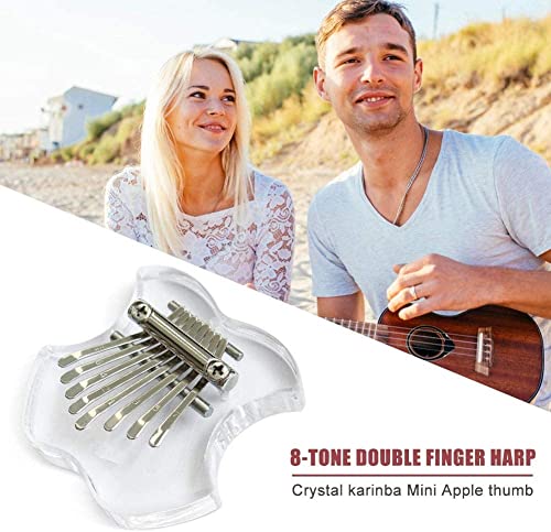 Générique Mini Doigt Kalimba Pouce Piano Mini Cristal Kalimba 8 Touches Pouce Doigt Piano Transparent Instrument Musique… - Les Beatles, Paul McCartney, John Lennon, RIngo Starr, George Harrison Générique Mini Doigt Kalimba Pouce Piano Mini Cristal Kalimba 8 Touches Pouce Doigt Piano Transparent Instrument Musique… – Image 6