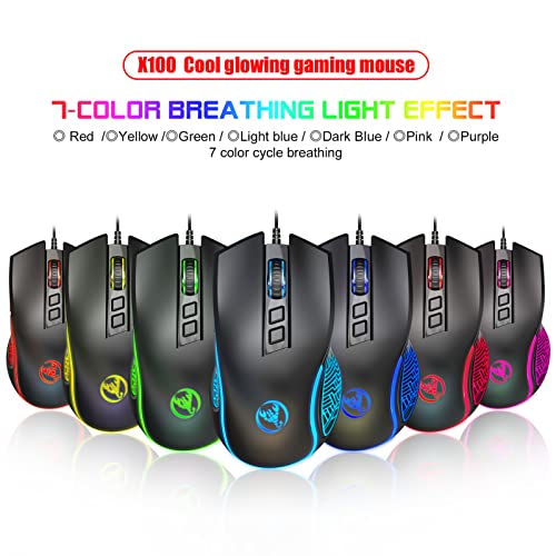 Teclado Gamer Karlak V700BW+X100 USB con RGB miniatura 2