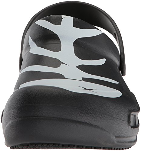 Image of Crocs Unisex Adult Crocs@Work Clog 204044-0CD Black /White /Black M7W9