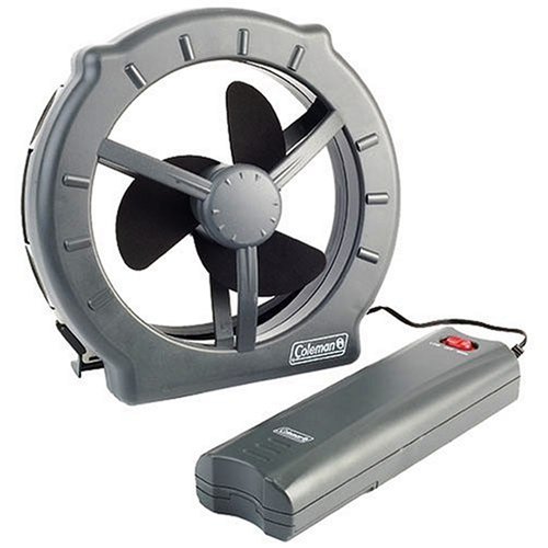 coleman zephyr tent fan
