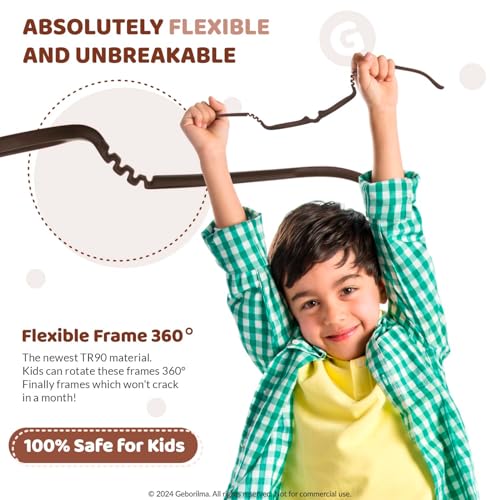 Unbreakable Eyeglasses for Kids Flexible Glasses - Kids Prescription Sports Glasses 4-7 years3