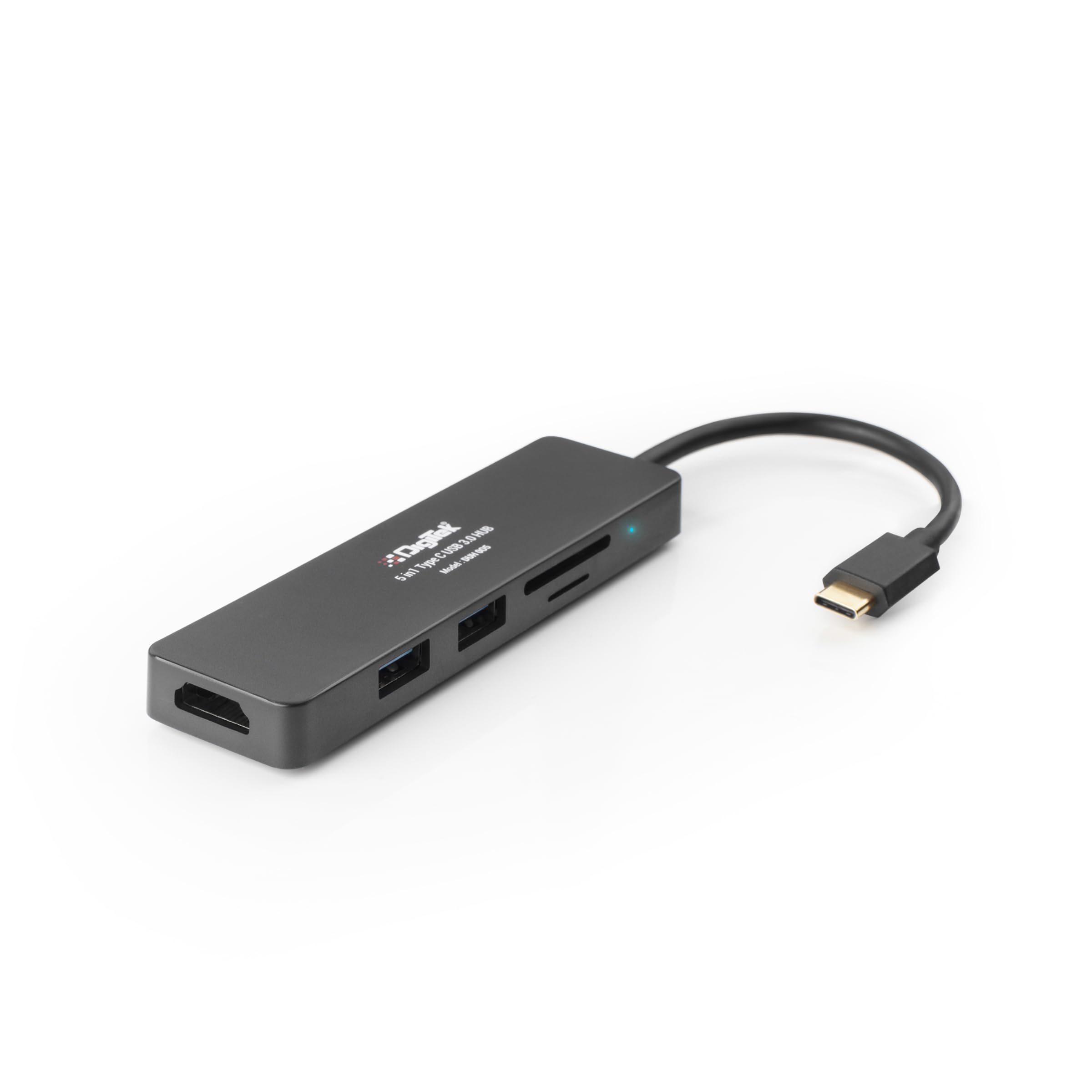 Digitek® (DUH 005) 5-in-1 Type C USB Hub 3.0 with Ultra HD HDMI, USB 3.0/2.0 Ports, SD/TF Card Readers, 5Gbps Data Transfer, for PC, MacBook, iMac, XPS, Flash Drives & Windows/Mac/Linux Compatible (B0CBK882QQ) Amazon Price History, Amazon Price Tracker