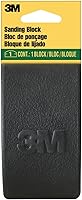 3M Rubber Sanding Block 2-5/8 x 4-3/4 x 1-1/4 in - Durable Grip for Precise Wood, Paint, Metal Sanding