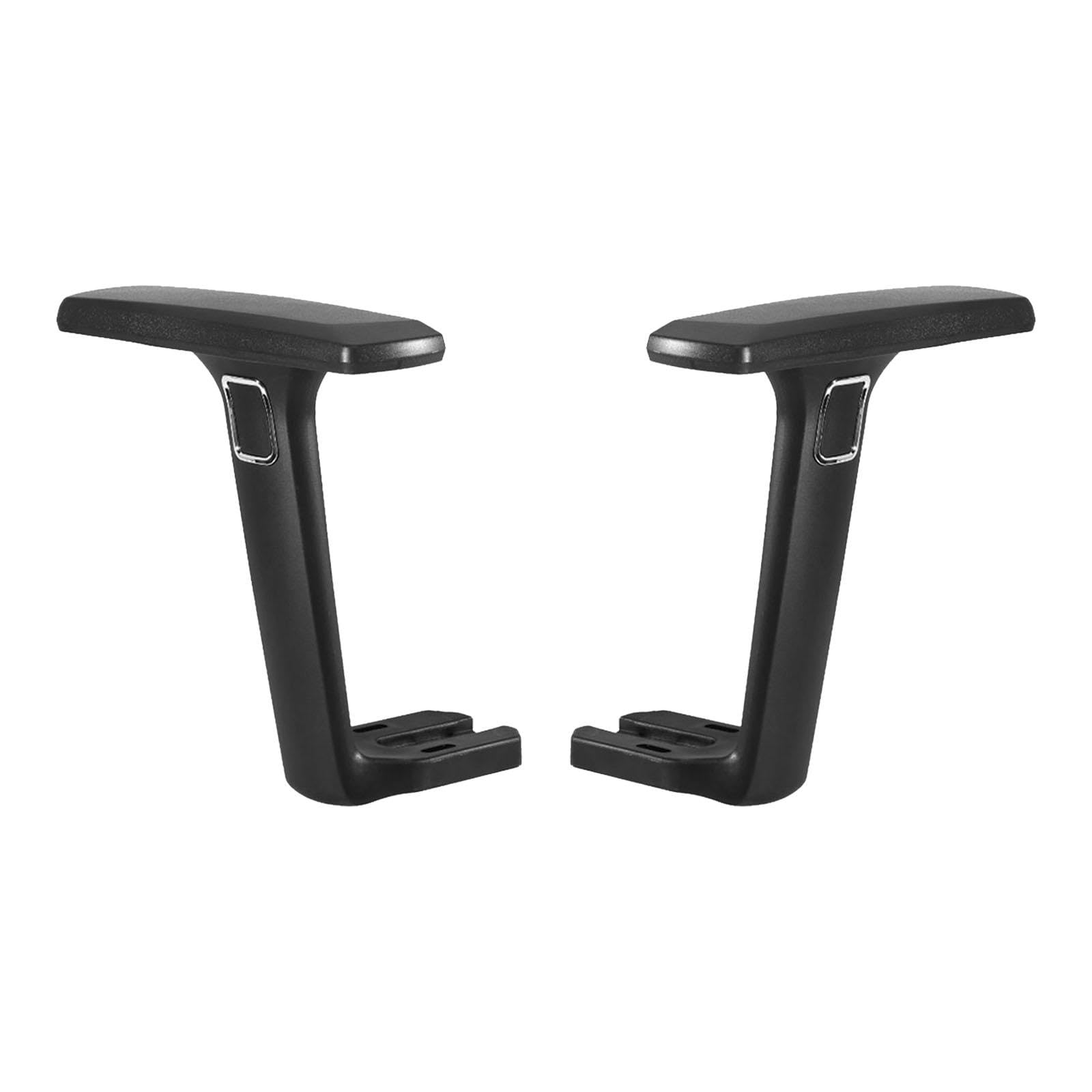 Milageto 2 reposabrazos para Silla, cómodo y fácil de Instalar, Accesorio Universal para Brazos de Silla de Juegos, Silla de Oficina, Estilo a
