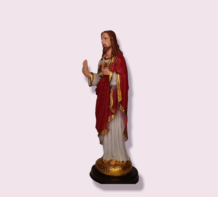 宗教美術　イエス　キリスト　白磁　置物　インテリア　工芸品　美術品　A2875 51DUiPaV7dL._UF894,1000_QL80_.jpg