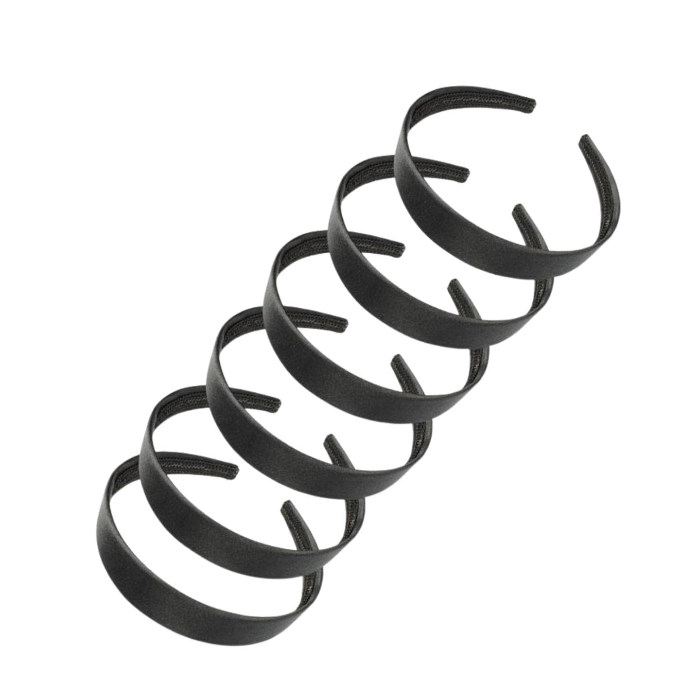 Topkids Accessories Satin Alice Headband Head Band Hairband Hair Band Women Adult Girls Kids School 60s 70s 80s Plain Aliceband 2 5cm 1 Thick Wide Hard Light Pink - View #12