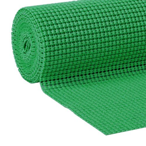 Wideskall Extra Thick Non Adhesive Easy Shelf Non Slip Kitchen Drawer Shelf Grip Liner (Green)