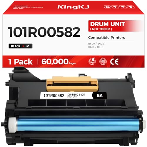 VersaLink B600 B610 101R00582 Drum Unit (Not Toner)Black 1-Pack High Capacity Replacement for B600 B610 101R00582 Image-Drum Compatible for Xerox VersaLink B600 B605 B610 B615 Laser Printer All-in-One