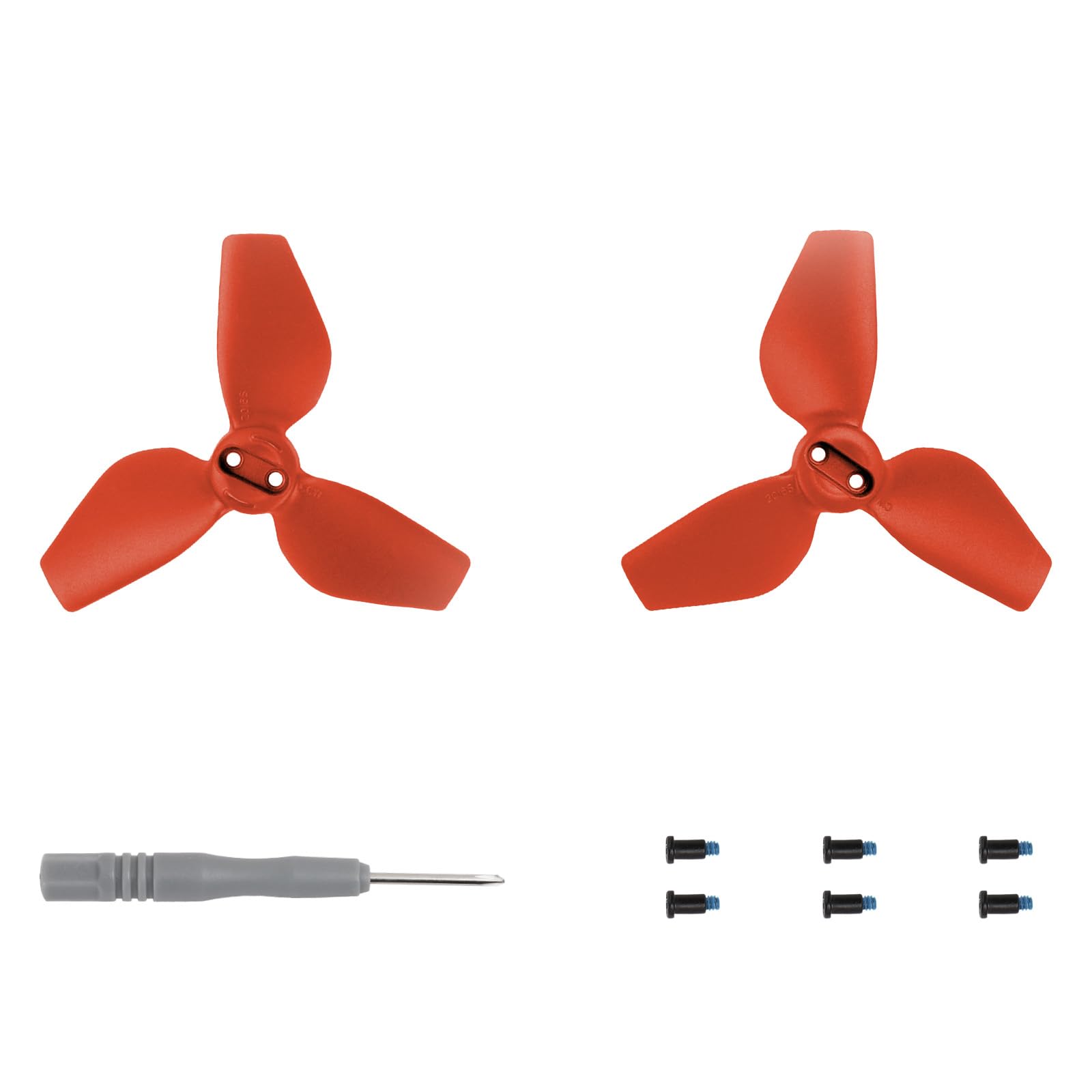 CERFFOOL Replacement Propeller for DJI NEO Lightweight Safe Multicoloured Available Low Noise Quick Release Lightweight Robust Drone Accessories (Red for 1 Pair)