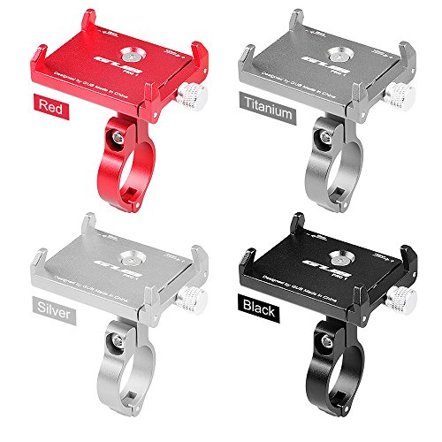 Suporte para telefone, Andoer Suporte de telefone ajustável para bicicleta GUB antiderrapante suport
