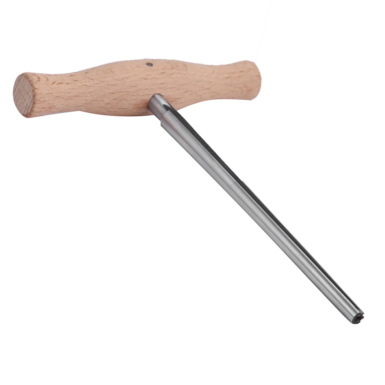Violin Peg Hole Reamer 1:30 Taper with Ergonomic Wood Handle, DIY Tool for 3/4 4/4 Violins, High Speed Steel, Anti and sturdy