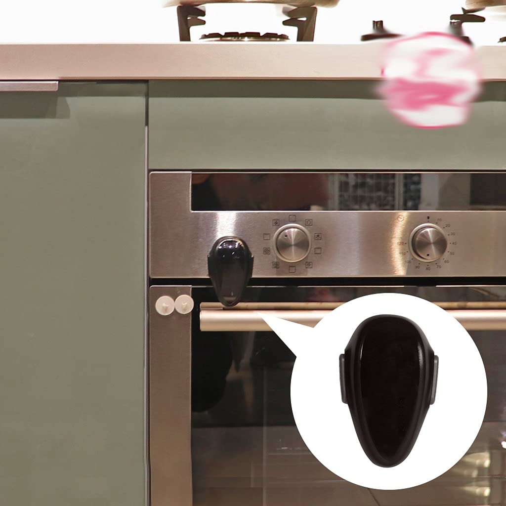 Cerradura de Puerta de Horno para bebés para Cocina Cerraduras de Seguridad para niños Protección para niños Cuidado de Seguridad para niños Cerradura de Armario para cajones