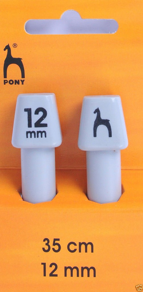 Pony Classic Knitting Pins Single Ended 35cm x 12mm