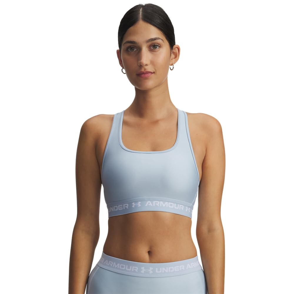 Under Armour Women's Crossback Mid Impact Sports Bra