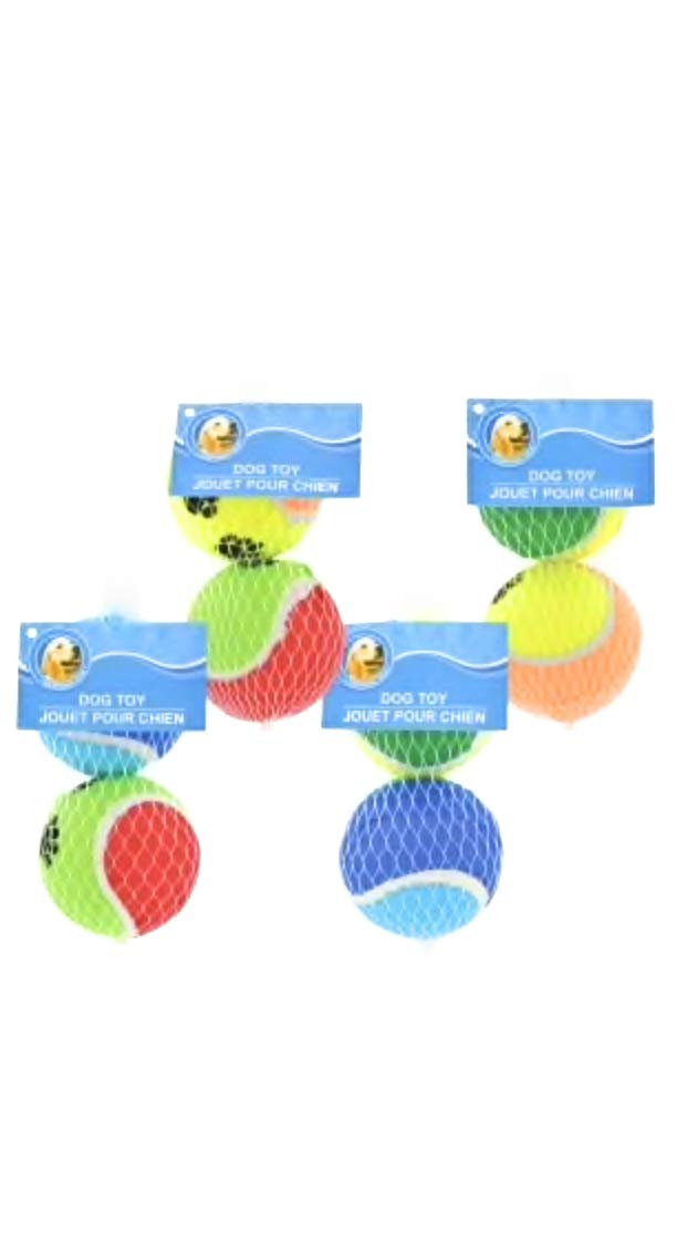 Greenbrier Kennel ClubTennis Ball Dog Toys, 2pk