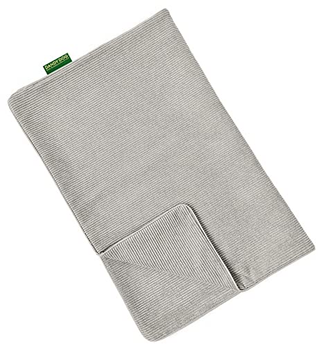 Couverture pour chien gris M Dandy Dog en velours lavable - 3