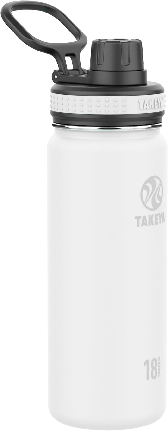 TAKEYA 50002 Unisex Adult Bottle, White