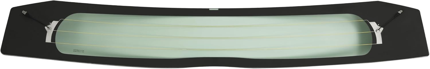 Heated Lower Rear Window Compatible with 2010-2015 Toyota Prius 4 Door Hatchback Back Window Tempered Glass Light Green