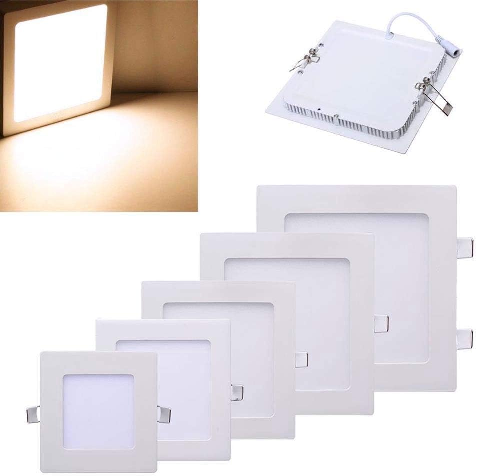 PANNELLO LED SLIM ROTONDO DA INCASSO CON CORNICE IN VETRO 9W 780 LUMEN CCT 3000K - 4000K - 6500K - Foto 6