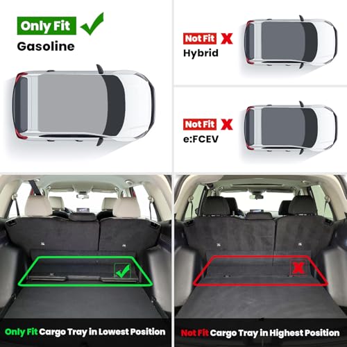 Image of LASFIT Cargo Mat in Lower Position for Honda CR-V 2023-2026(Only Gasoline)