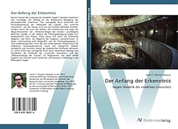 Paperback Der Anfang der Erkenntnis [German] Book