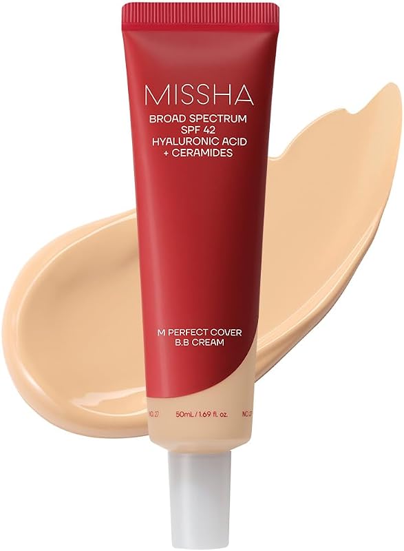 MISSHA M Perfect Cover BB Cream No.27 Honey Beige SPF 42 PA+++ 1.69 oz
