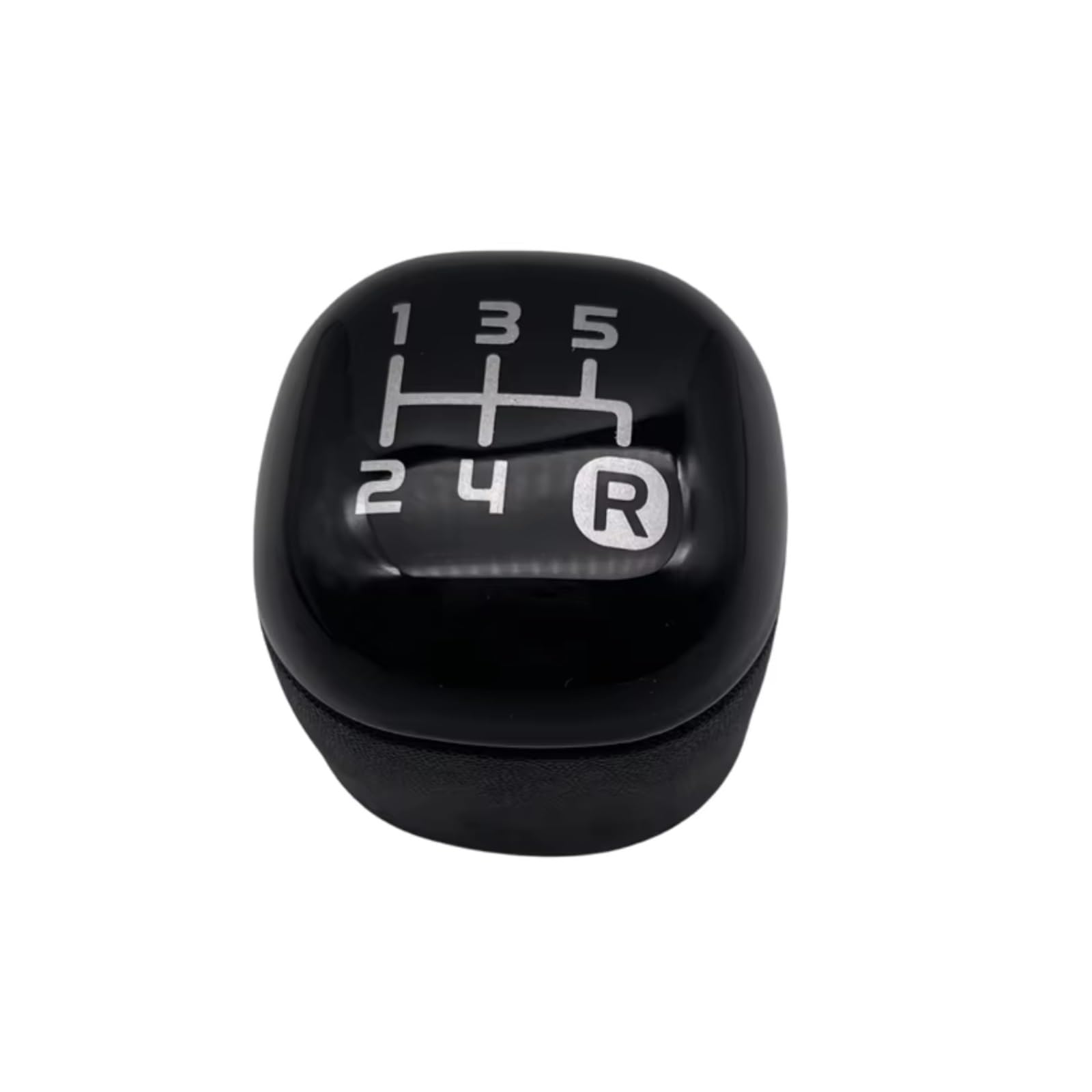 QTSAVXDD Gear Shift Knob Head Compatible with Fiat for Panda 2012 OEM 502942700 5 for Speed Gear Shift Knob Lever Change Gearbox Shifter Manual Transmission Handle
