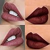COOSA 3PCS of 3 Colors Madly MATTE Lipstick Non-stick Cup Waterproof Lipgloss-Set A