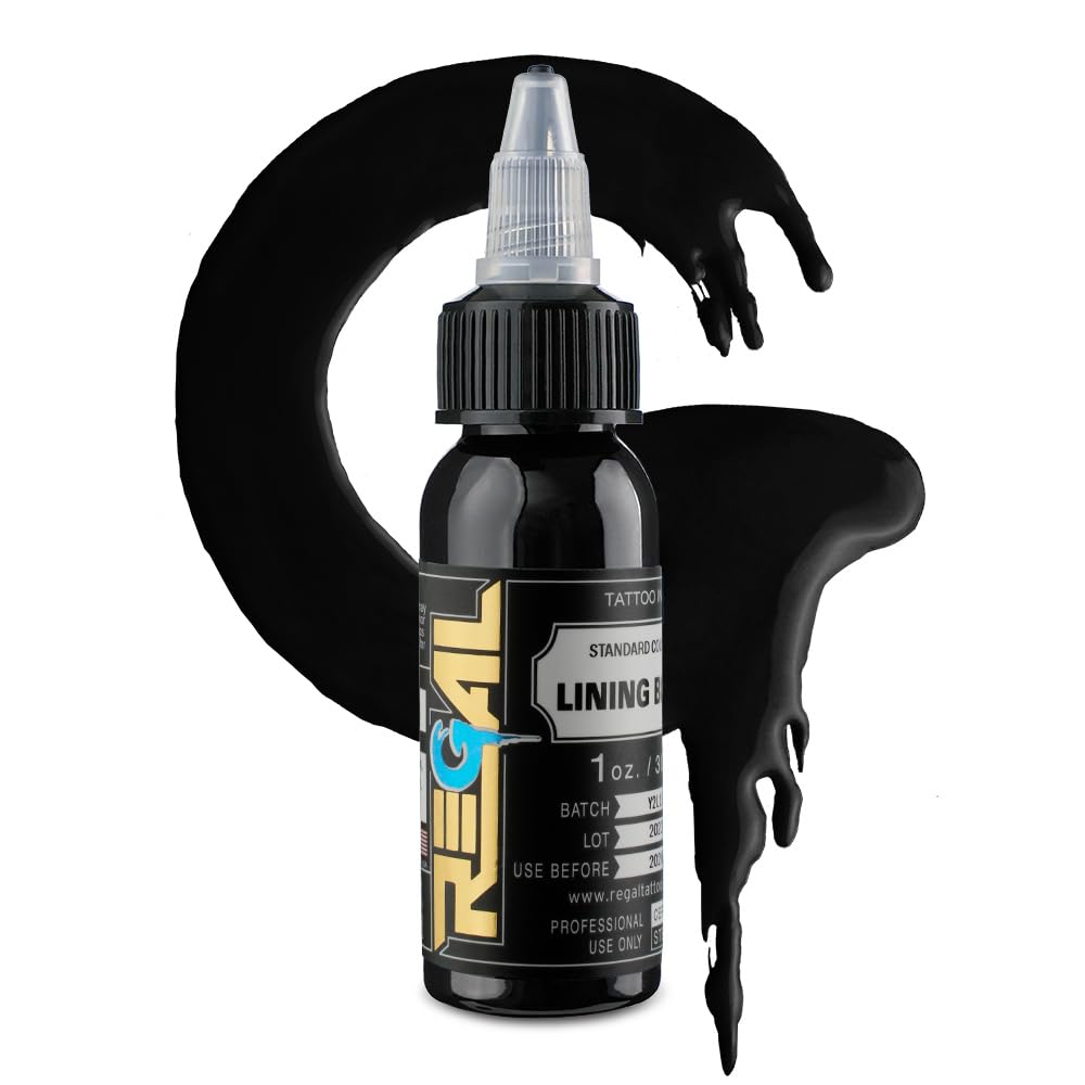 Regal Tattoo Ink (1oz Lining Black)