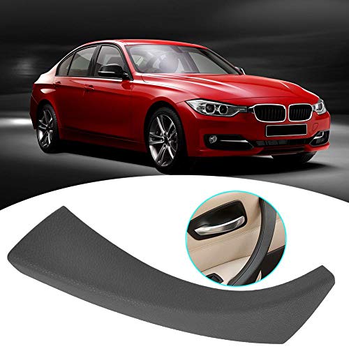 Capa de puxador para painel externo interno e externo slibrat preta ABS lado direito para E90