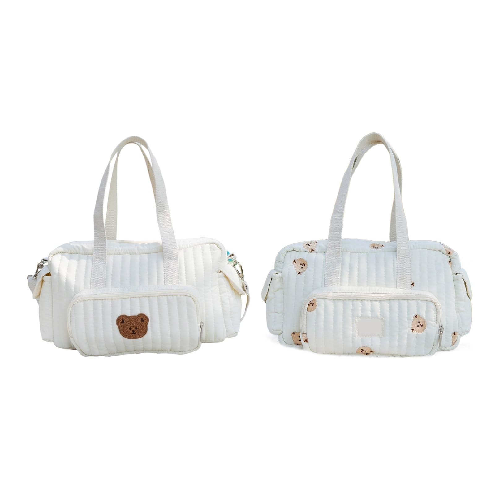 Borsa alla moda per la mummia con ampio spazio per i prodotti del bambino e della mamma multifunzionale borsa di maternità borsa da viaggio