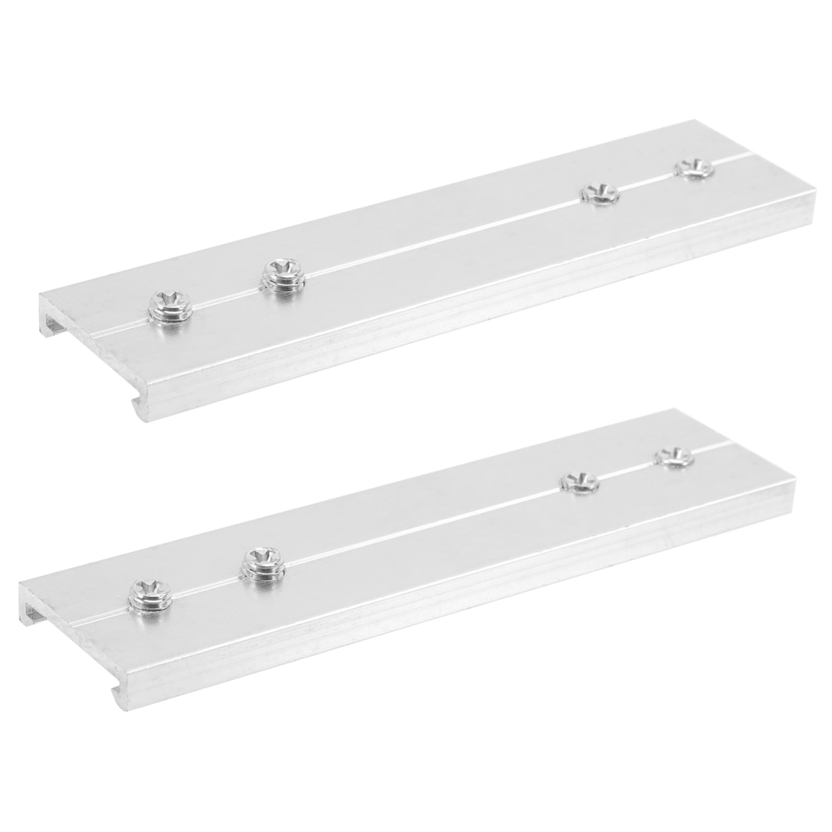 Ciieeo 2Pcs Curtain Track Connector Premium Window Drapery Joints for Ceiling Wall Mount Versatile Extension for Curtain Tracking Kits and Drapery Systems