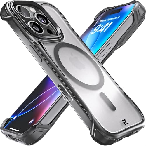 Coque iPhone 16 Pro antichoc Rebel avec côtés exposés et protection sans cadre