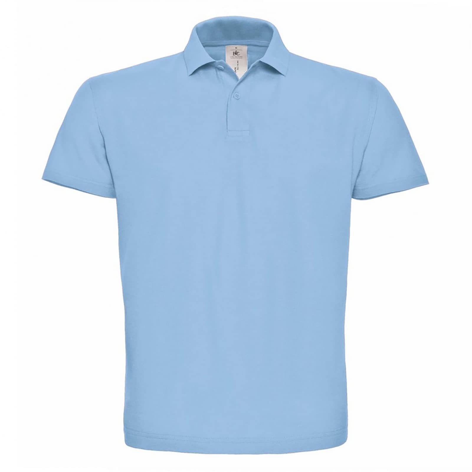 Polo de manga corta mujer B&C ID.001 camiseta deporte verano azul L 8