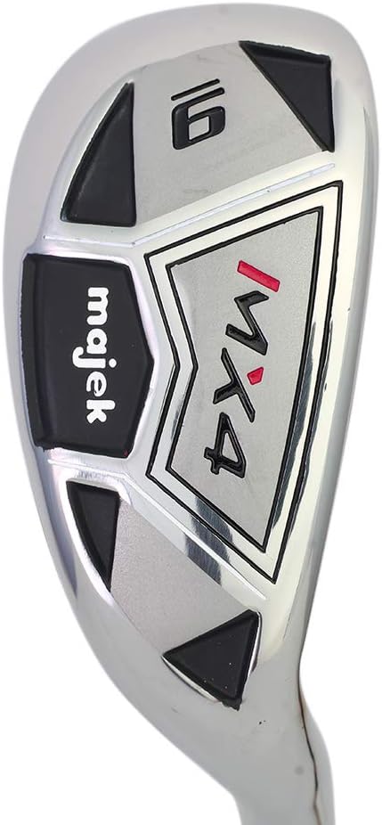 Men’s Majek MX4 Hybrid Iron Set, which Includes: #7, 8, 9, +PW Senior Flex Right Handed Utility “A” Flex Clubs