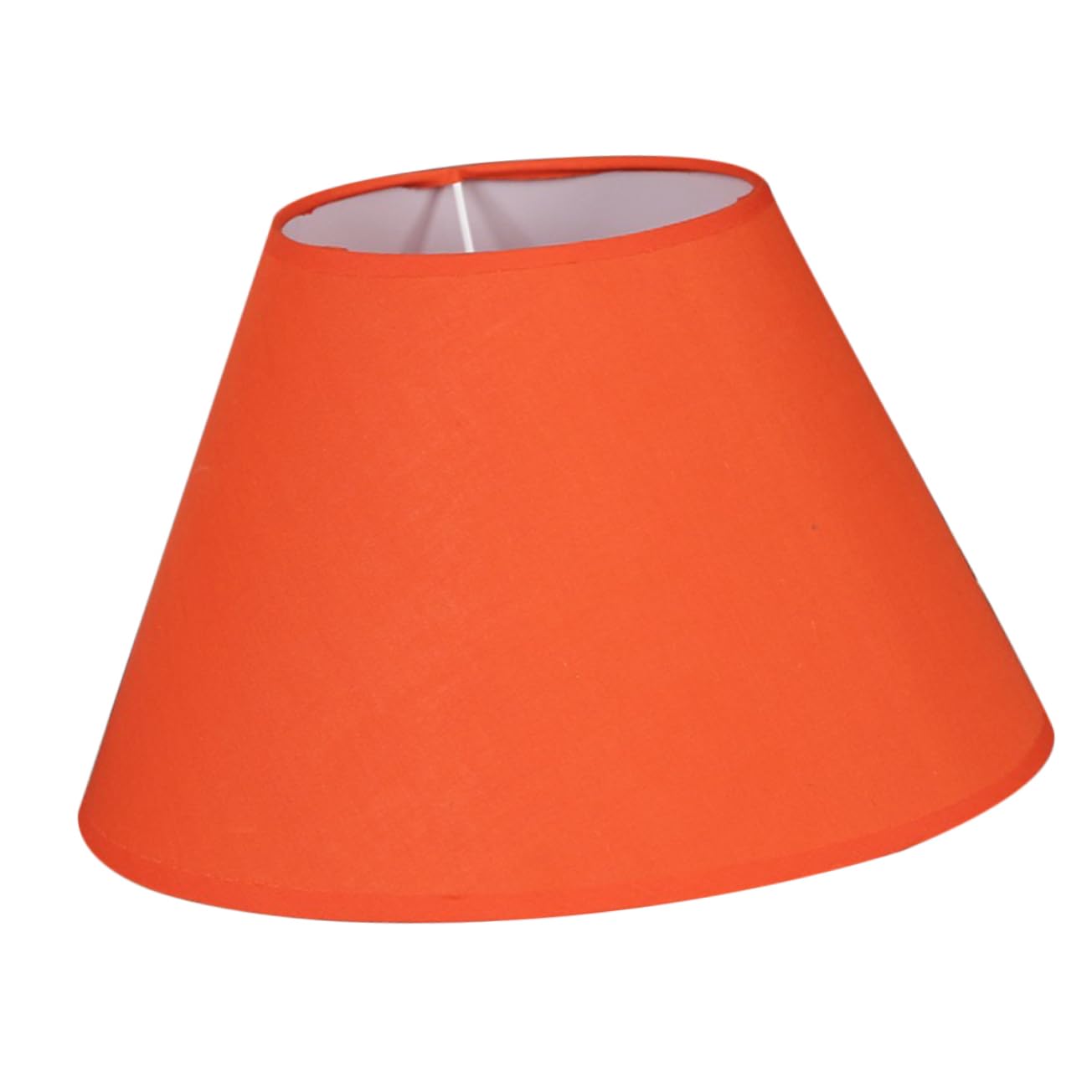 Abat-jour De Remplacement En Acrylique Blanc - Ø Support 42 Mm, Pour Petites Lampes De Bureau Ou Chevet (E27)