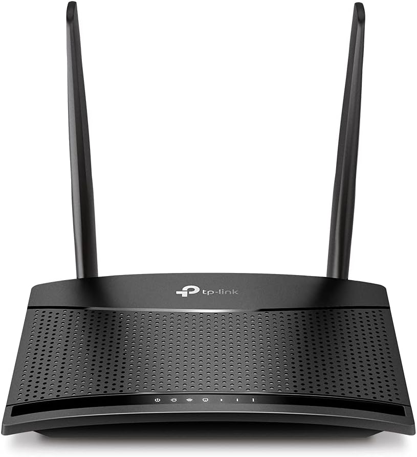 TP-Link TL-MR100 300Mbps Wireless N LTE 4G Router, Supports up to 32 Devices, Separate Guest Network, Easy Setup and Use, Encryptions for Secure Network, 4G Router with