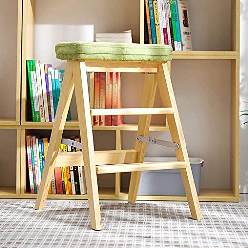 Silla de escalera para el hogar en madera maciza de estilo moderno 7