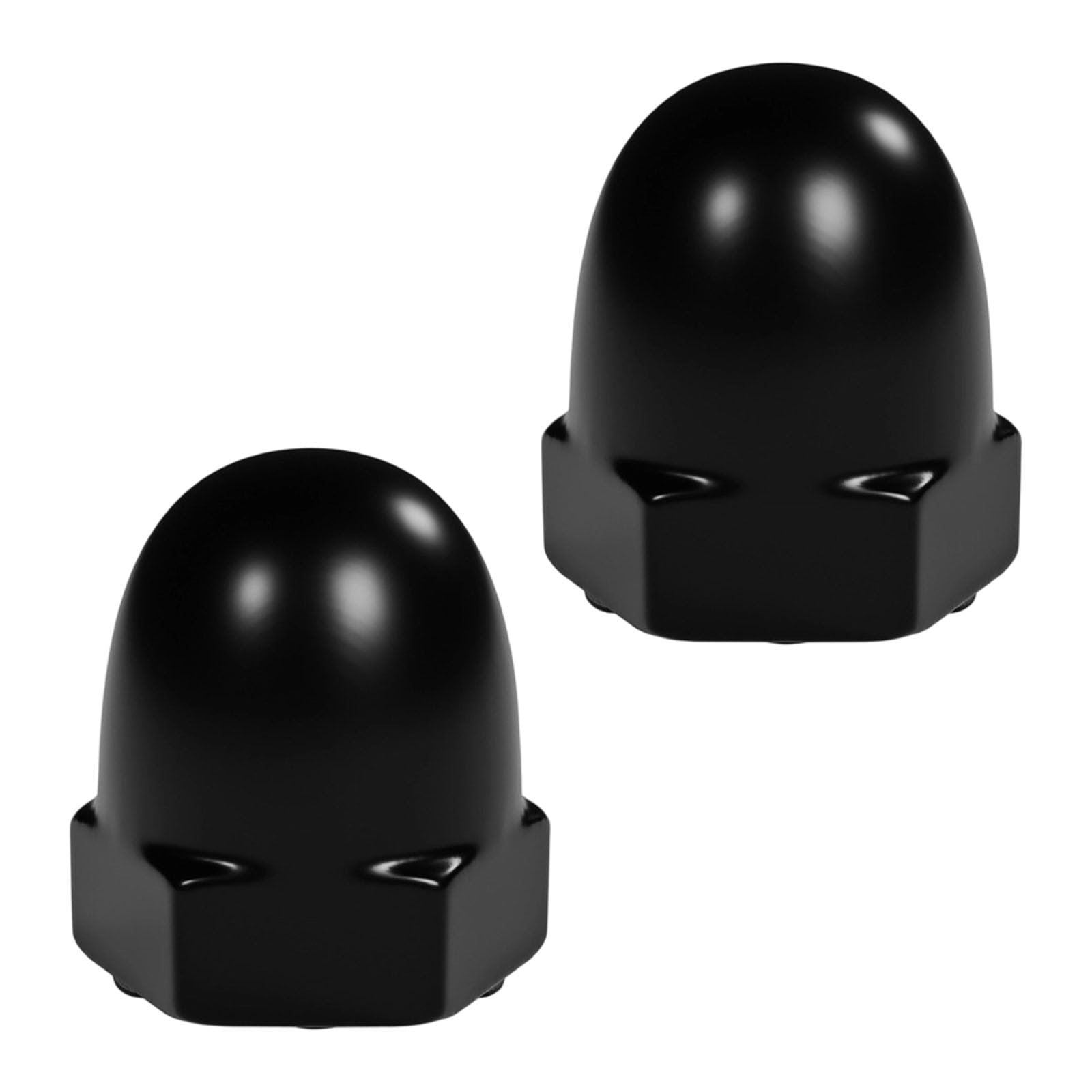 Msioytog Of Round Bathroom Hardware Covers Ceramic Seals Hide Toilet Mounting Bolts Easy Installation Bathroom Aesthetics Upgrade