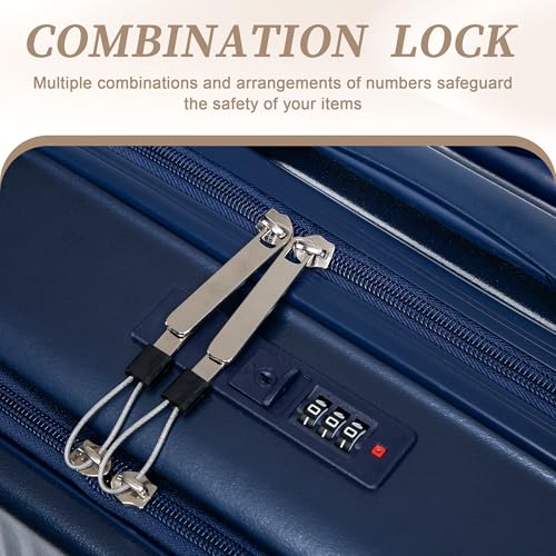 Image of 20 /14 Inch Hardside Luggage, Lightweight Suitcase with Spinner Wheels