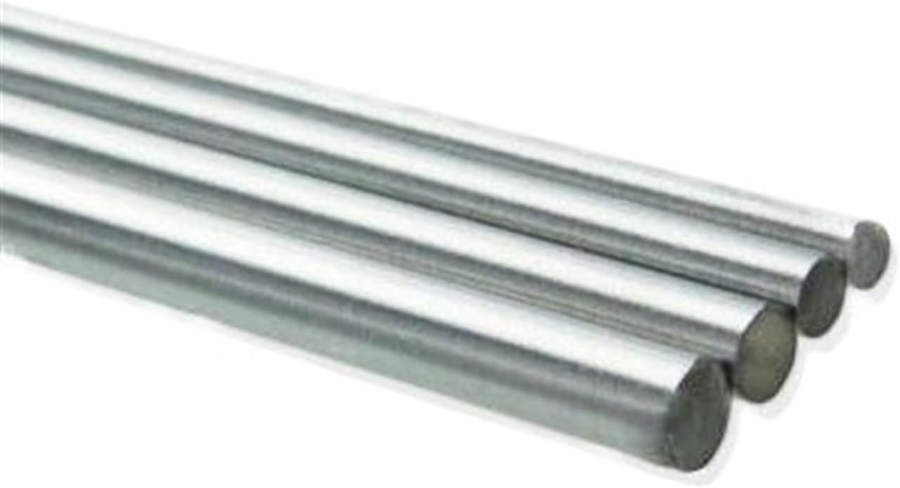 Hardware Full Extension Side Mount Drawer Slides M10/ Linear Shaft Length 200 250 300 350 400 450 500mm Chrome Plated Motion Guide Rail Round Rod for 3D Printer(250mm)