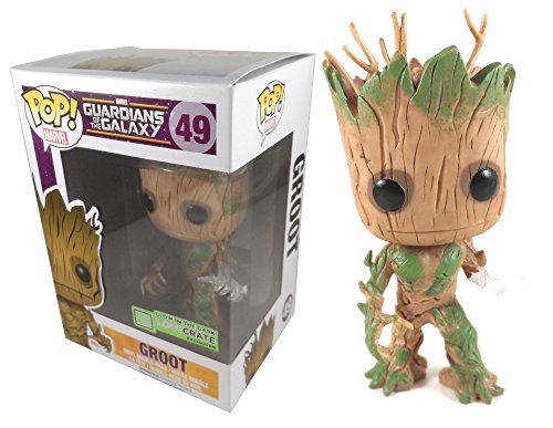 Funko Pop! Vinyl Marvel Guardians Of The Galaxy Groot Glow In The Dark Exclusive