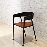 Diseño ergonómico: El taburete tiene un ángulo del respaldo cómodo para que usted se sentirá más relajado cuando está sentado en la silla, Además, la altura del taburete de la barra está adaptado específicamente para apoyar su cuerpo.