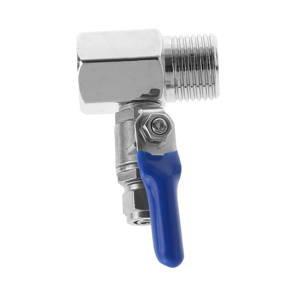 2 Valvole Di Ritegno A Gomito DRELD Per Tubo RO 1/4 OD - Filetto BSP 1/8 Maschio - Depurazione Acqua