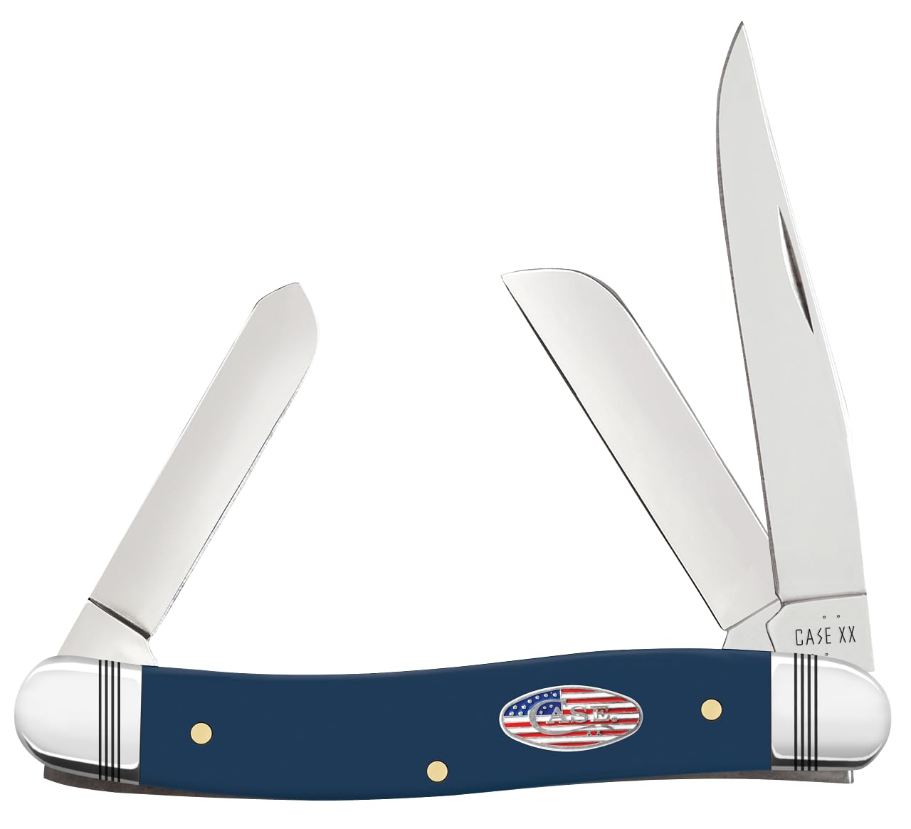 Case xx Knives Stockman SHOT Show Navy Blue Stars and Stripes